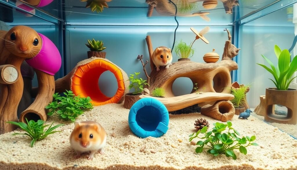 avantages aquarium hamster