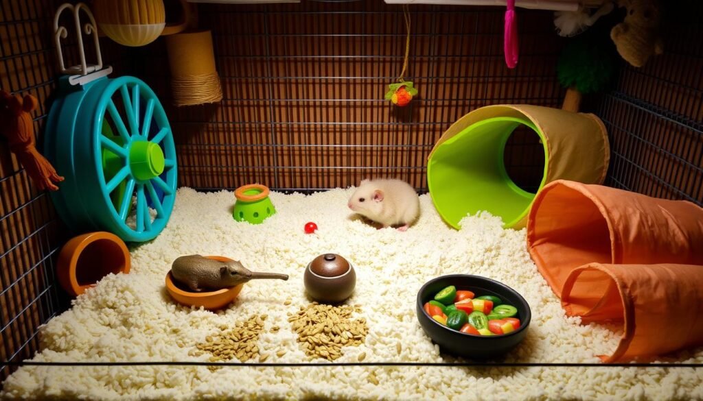 besoins essentiels hamster