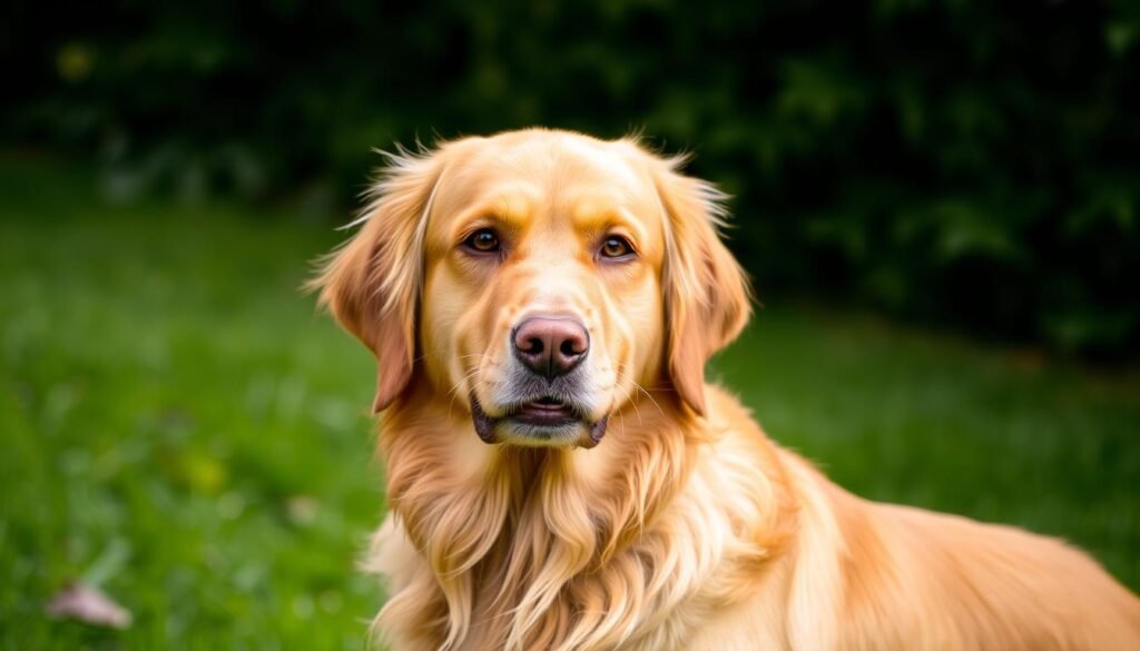 caractéristiques golden retriever fauve