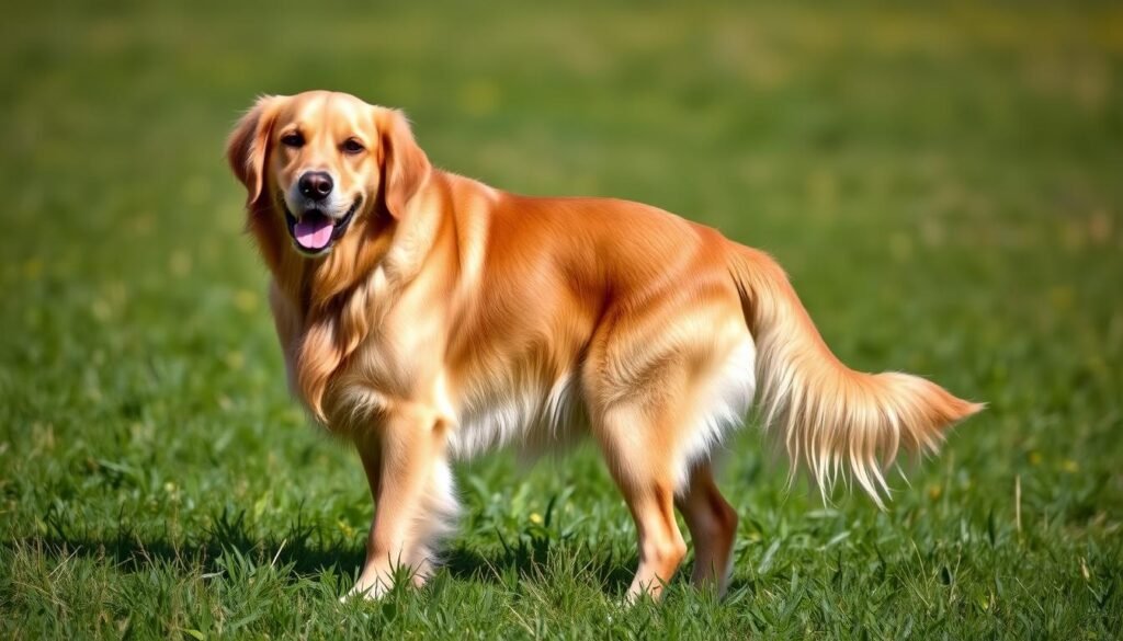 caractéristiques physiques golden retriever