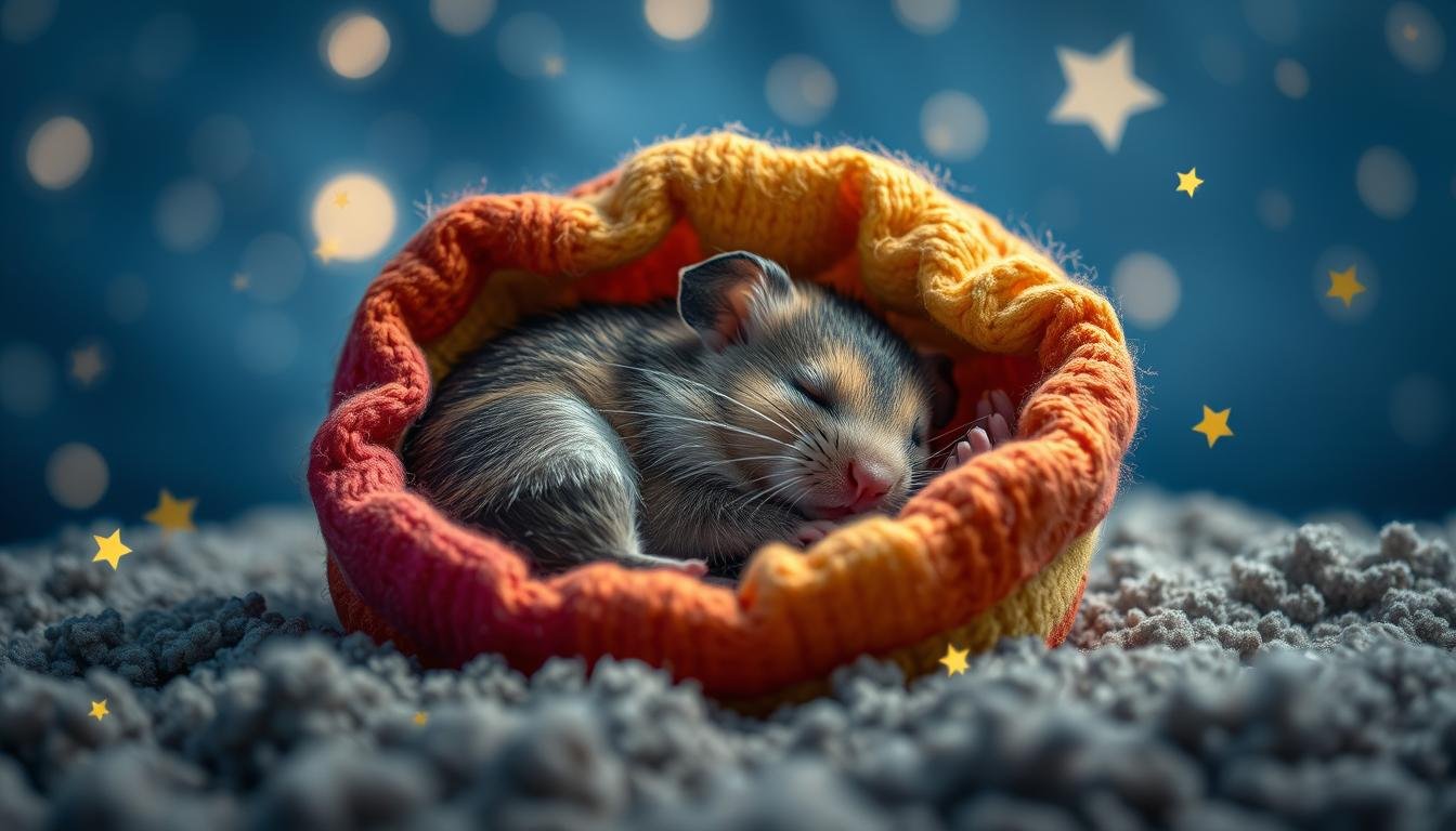 combien de temps dort un hamster