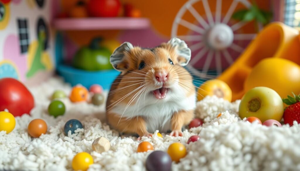 comportement des hamsters