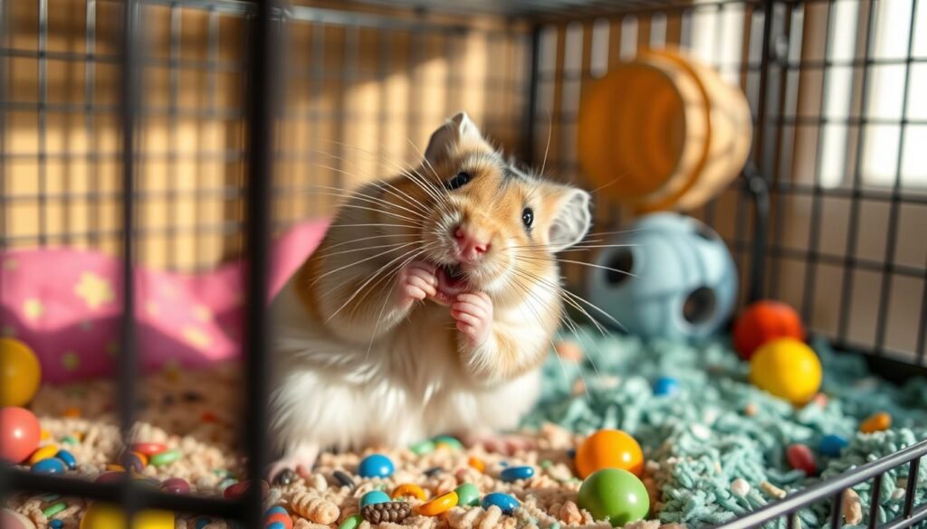 comportement hamster