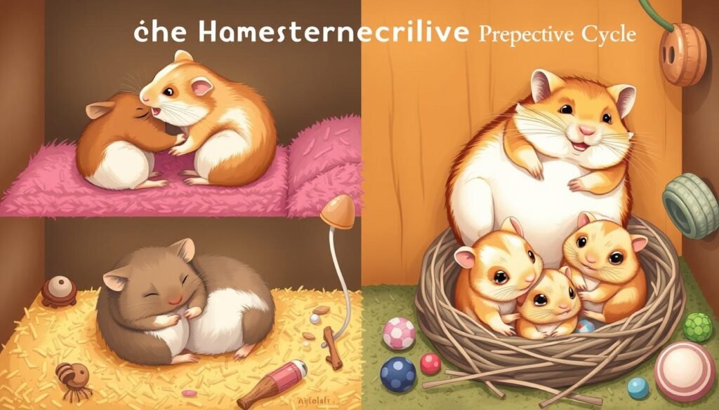 cycle de reproduction hamster