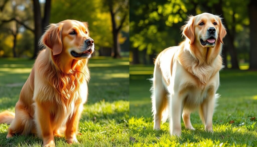 différence golden retriever male ou femelle