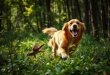 golden retriever chien de chasse