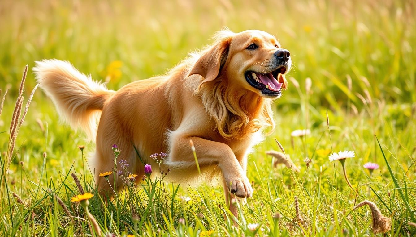 golden retriever fauve