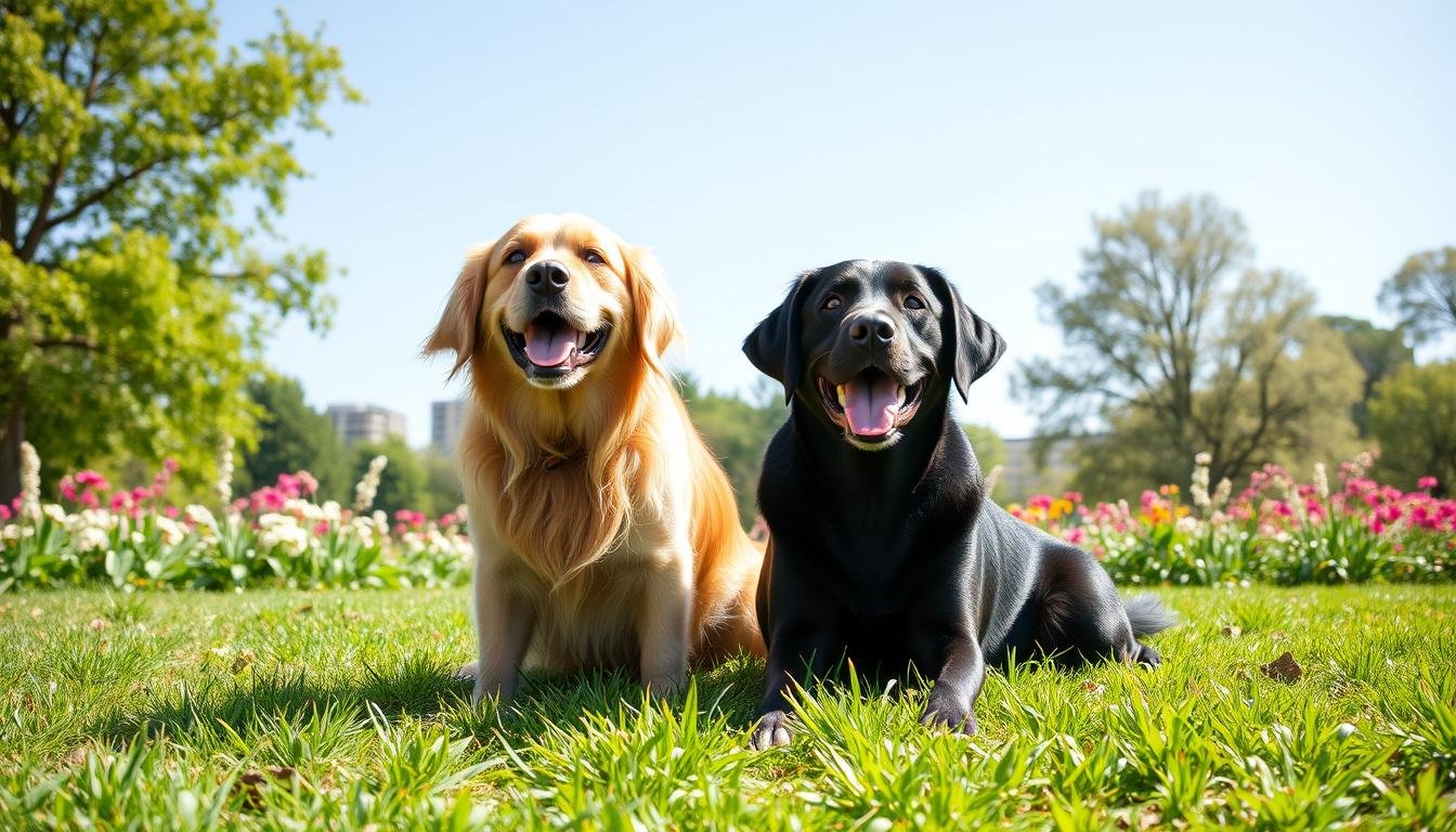 golden retriever labrador retriever