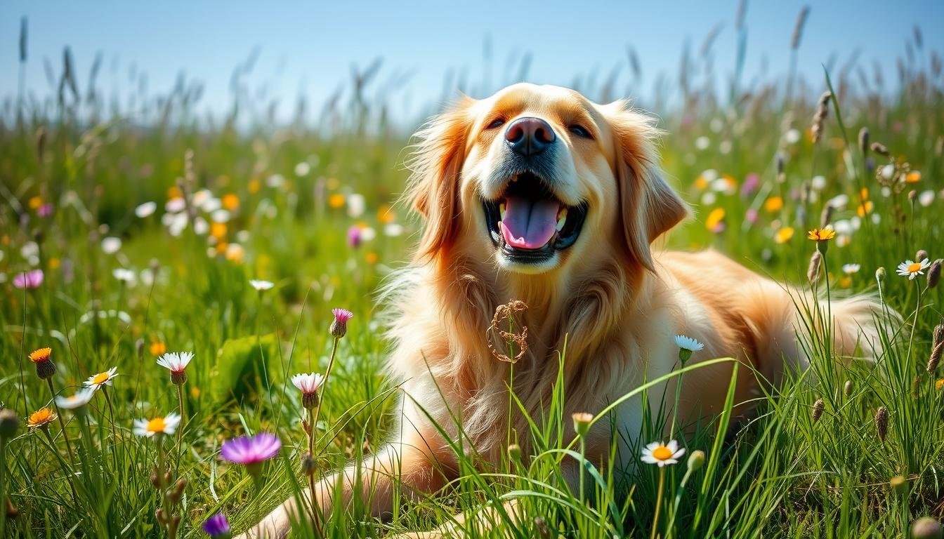 golden retriever sable