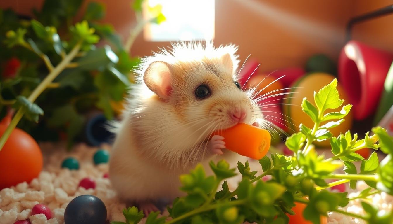 hamster carotte