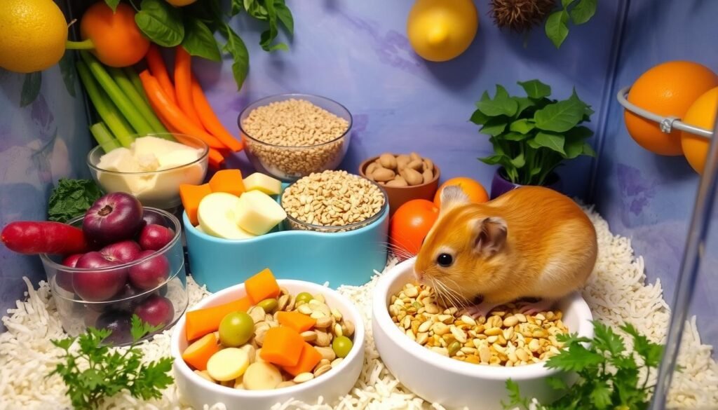 importance de l'alimentation hamster