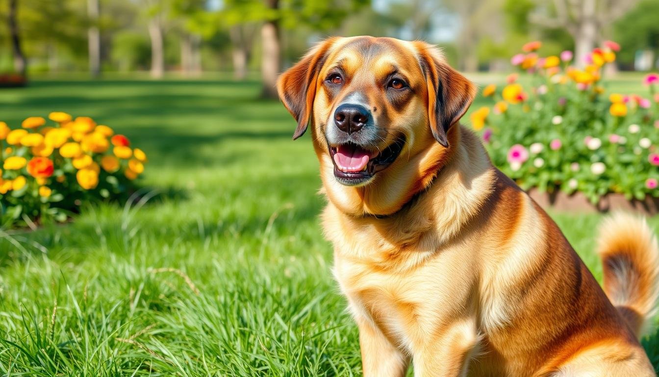 labrador croisé golden retriever