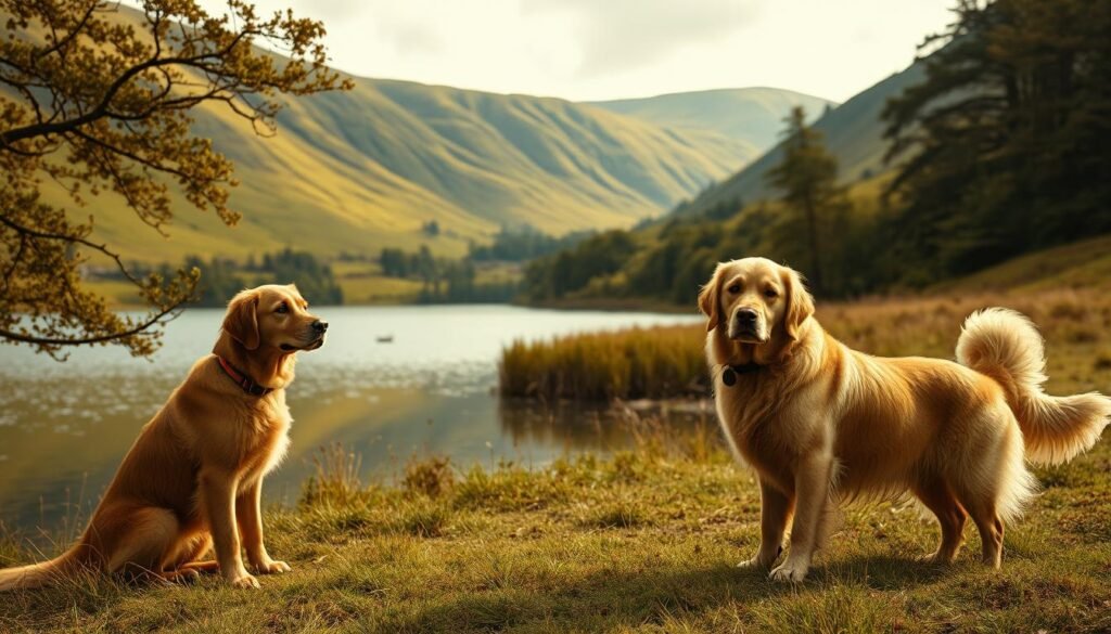 origines du golden retriever